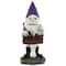 11.75" Gnome Skeleton "Keep Out" Halloween Decoration